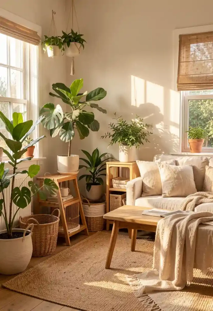 Combine Plants With Natural Textures