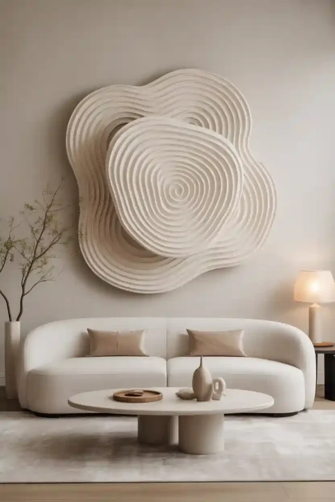 Neutral Sculptural Wall Art