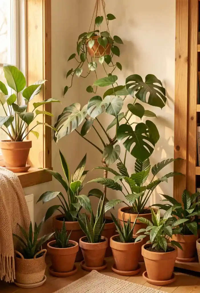 Seasonal Plant Decor Corner