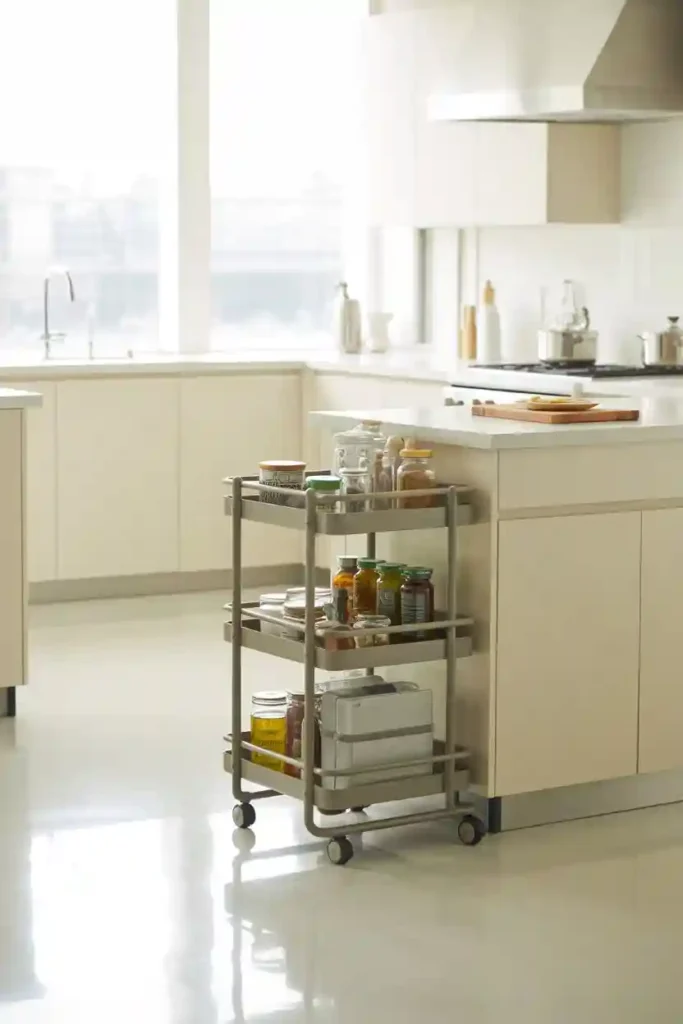 Slim Rolling Storage Carts