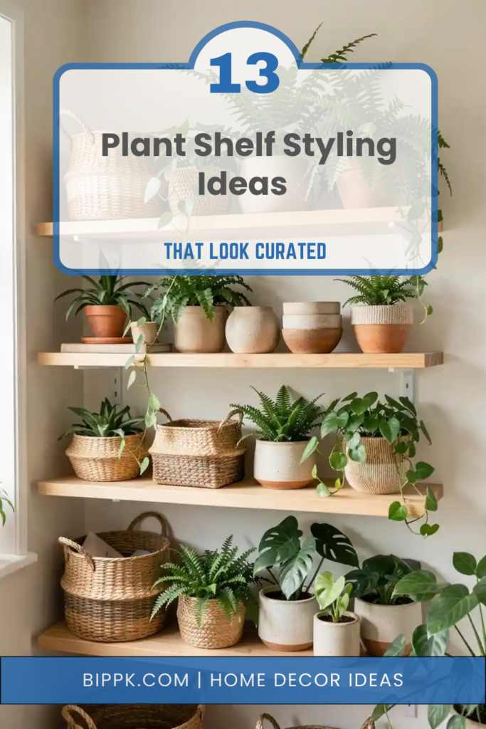 Plant Shelf Styling Ideas