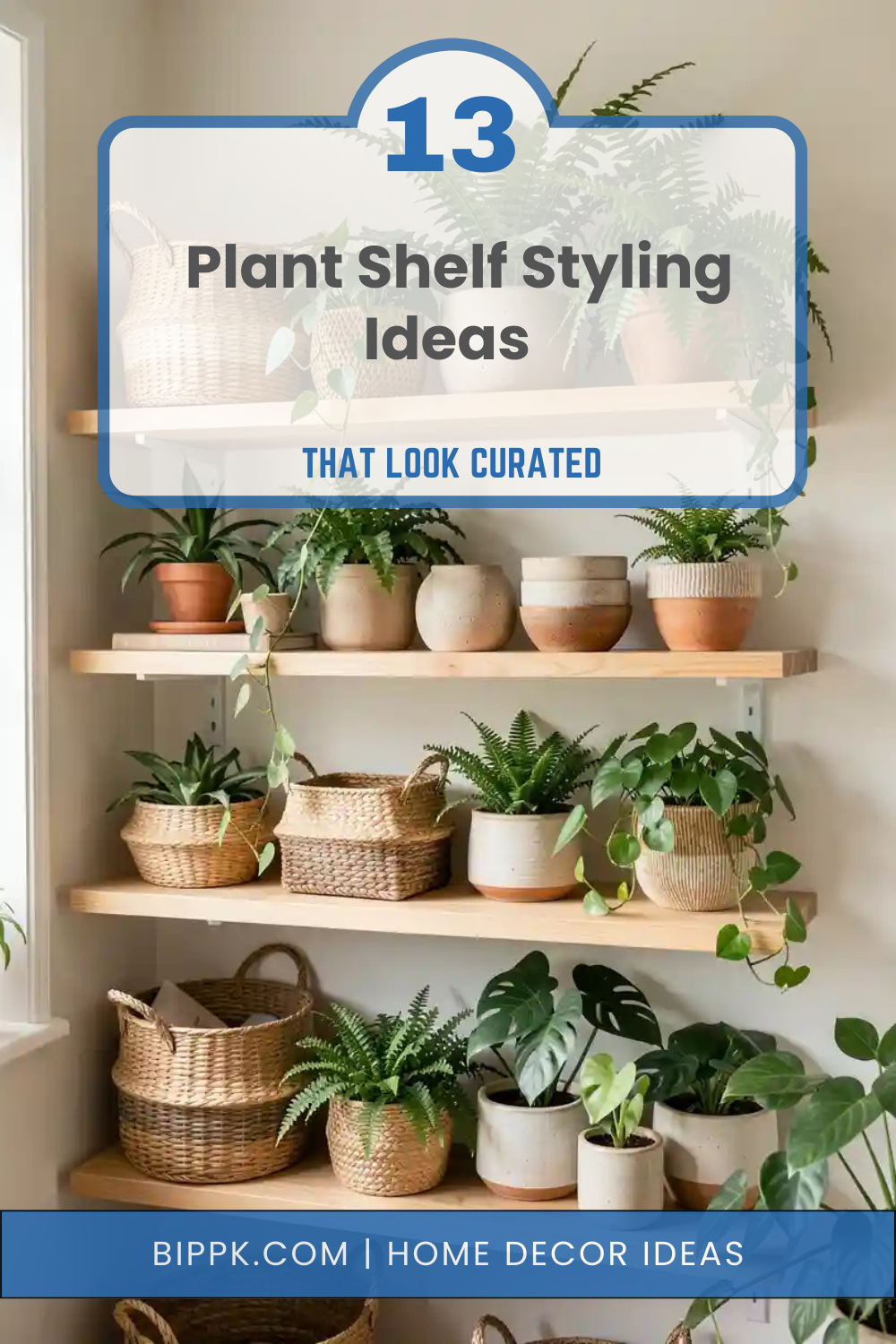 Plant Shelf Styling Ideas
