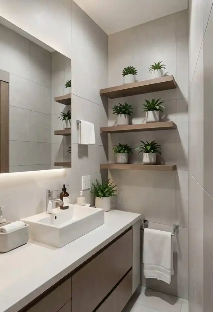 Bathroom Plant Styling