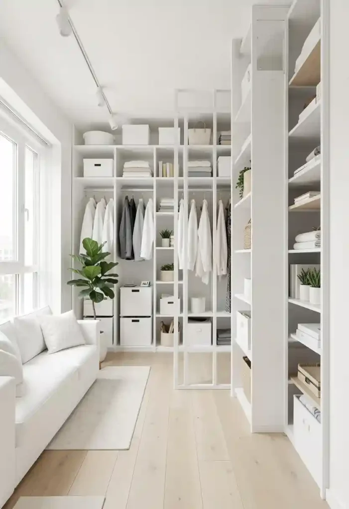 Multipurpose Room Dividers with Storage