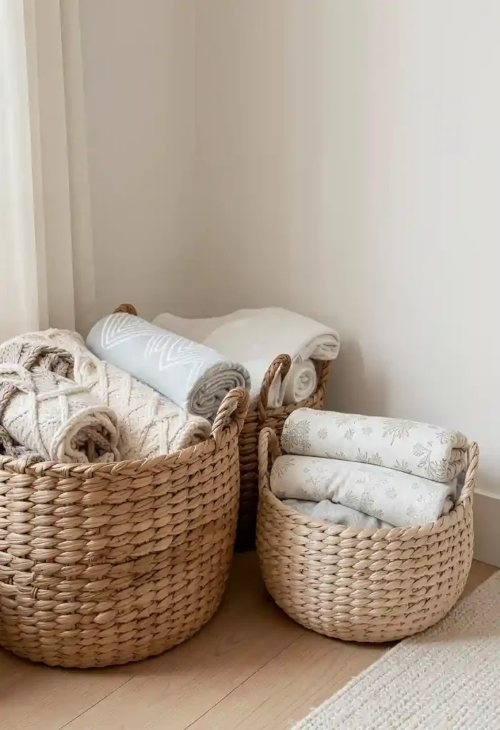 Repurpose Decorative Baskets