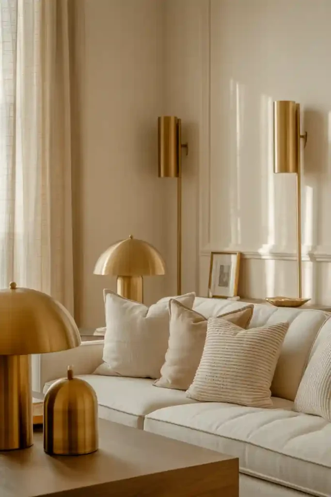  Warm Metallic Accents