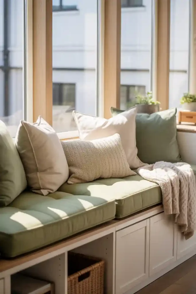 Window Seat Storage Nook