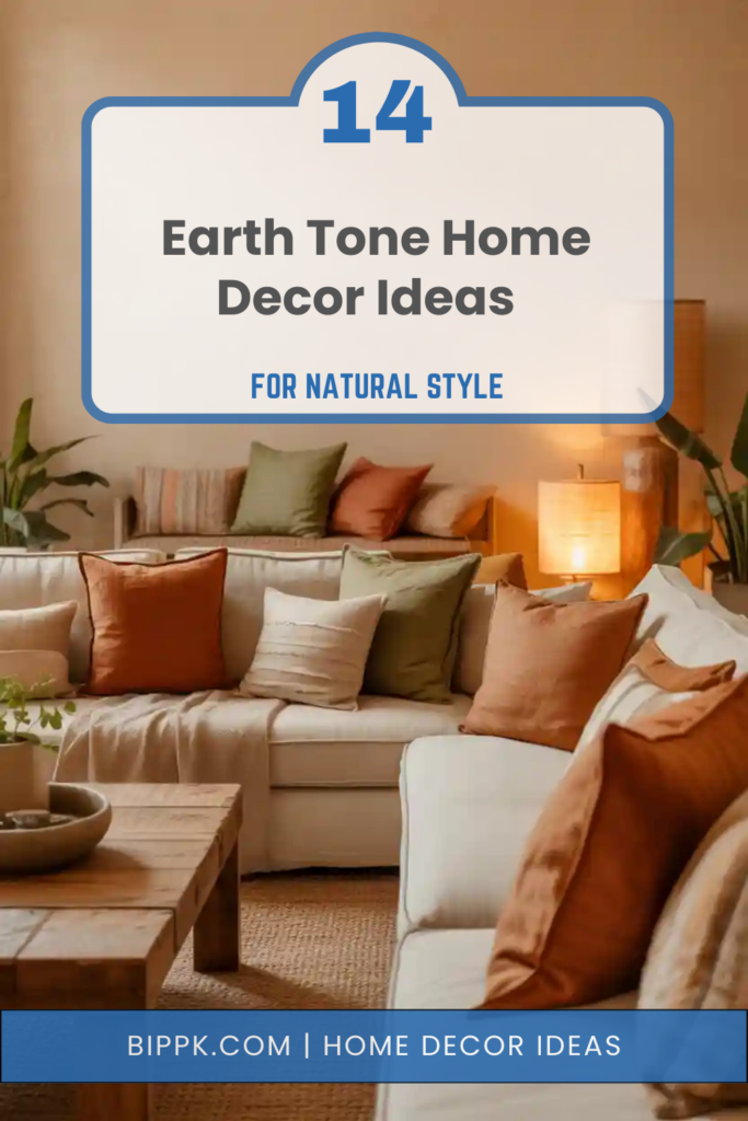 Earth Tone Home Decor Ideas