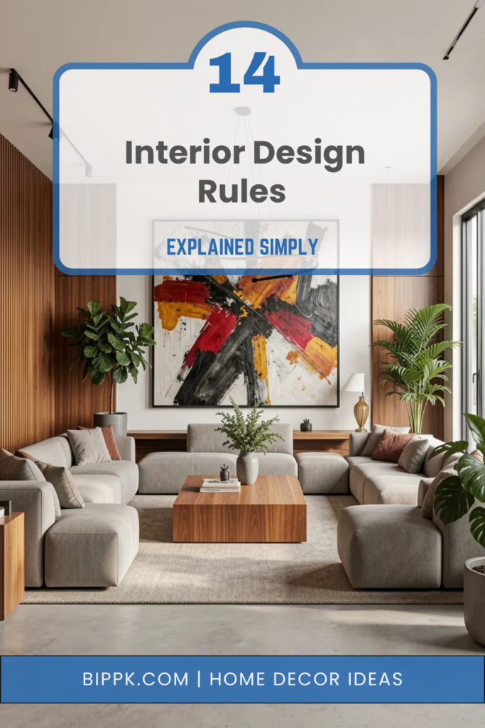 14 Interior Design Rules