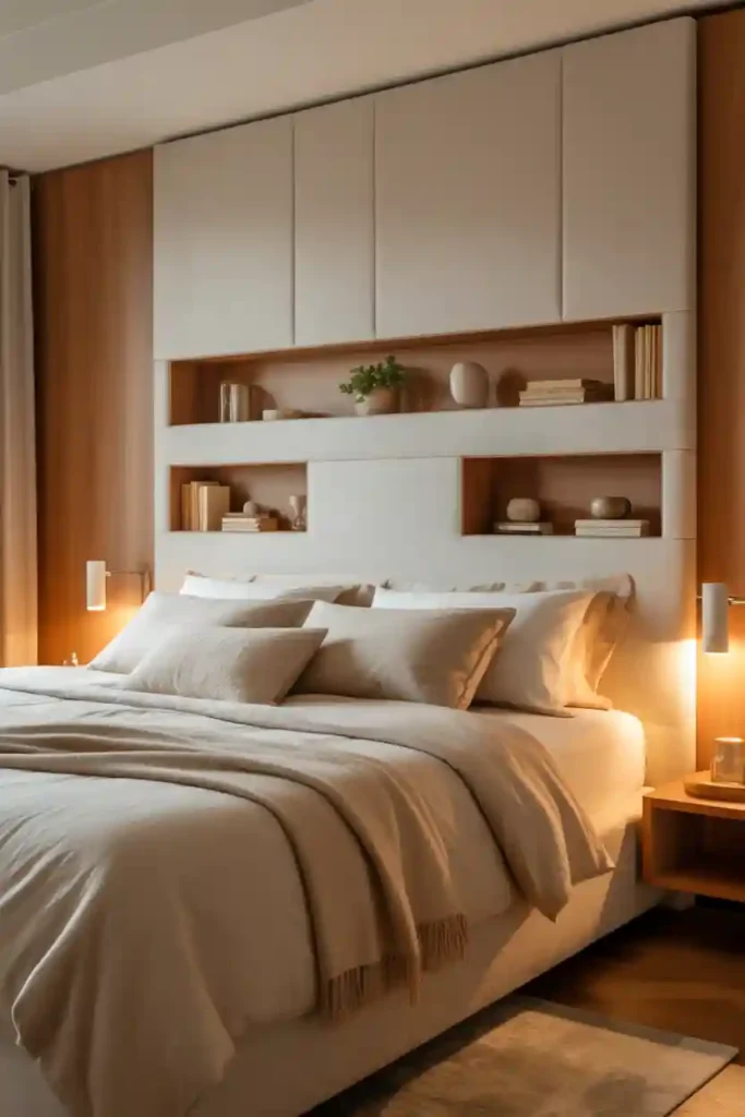  Headboards with Built-In Storage Niches