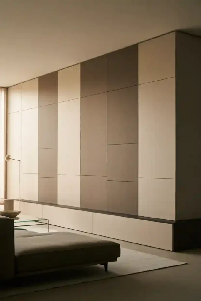  Built-In Wall Cabinets with Seamless Design