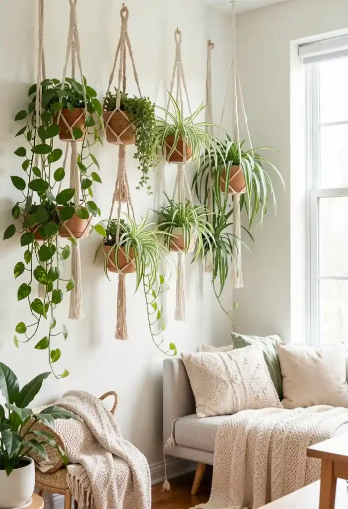  Hanging Planter Wall Display
