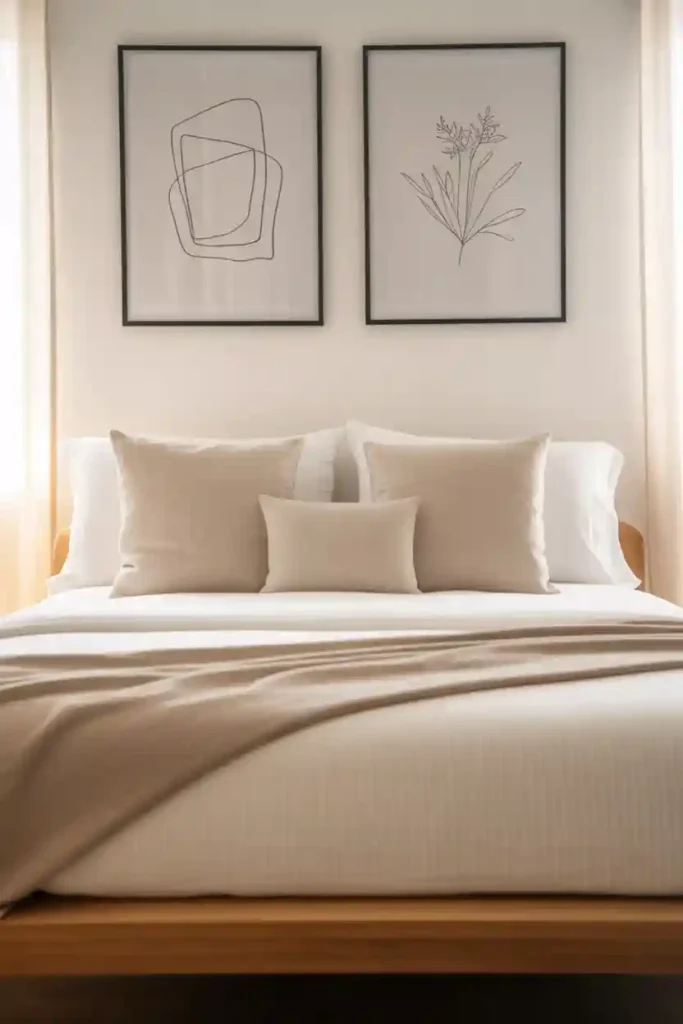 Minimal Black Line Art Pair