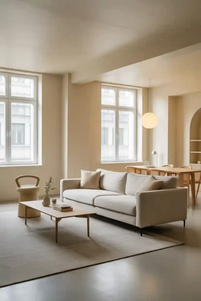 Streamlined Furniture with Clean Lines