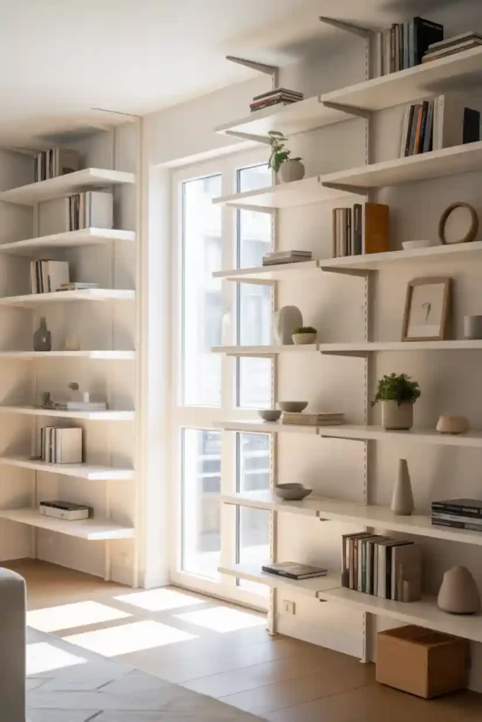 Use Vertical Storage Solutions