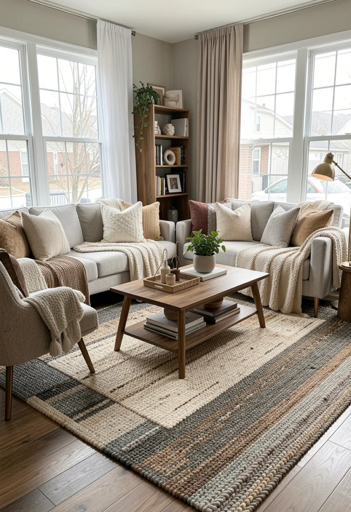Add Rugs to Define Spaces
