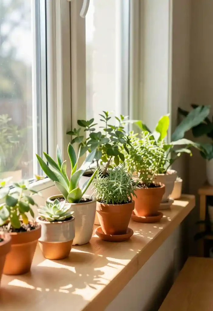  Decorate Window Sills With Plants