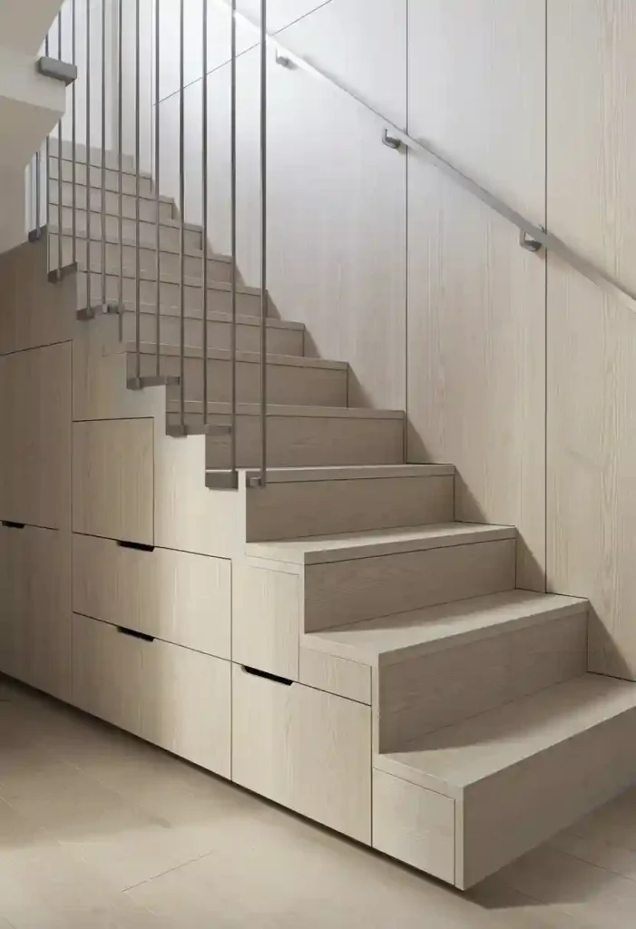 Under-Stair Built-In Storage