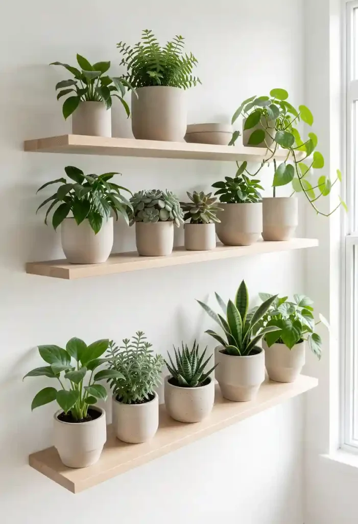 Use Matching Pots for a Cohesive Look