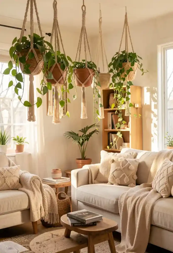 Hang Plants for Vertical Decor