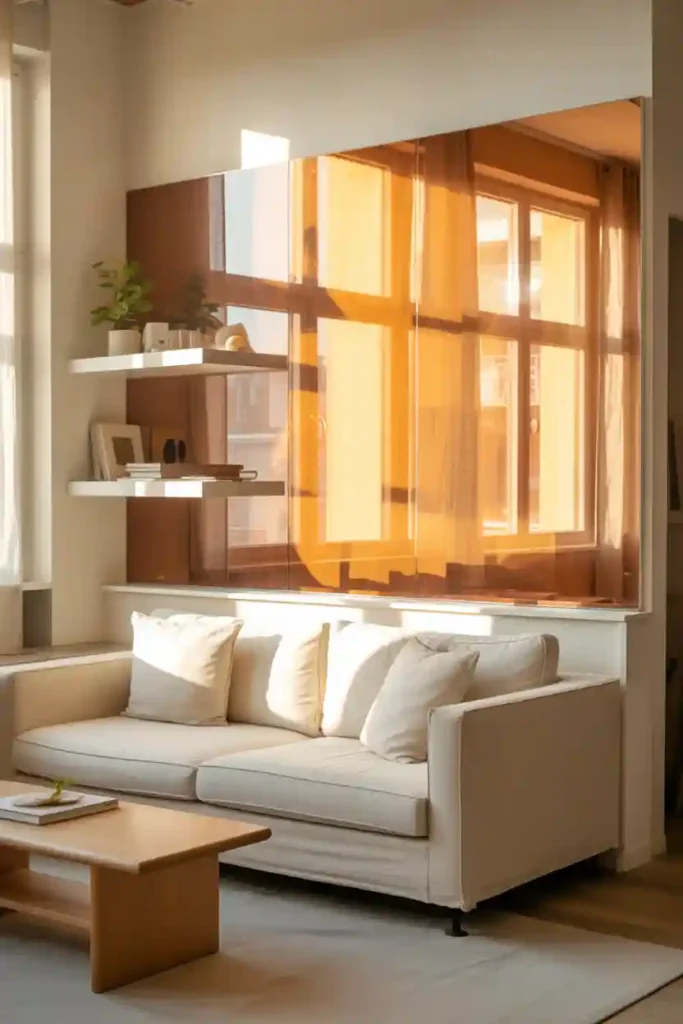 Incorporate Mirrors to Create Depth