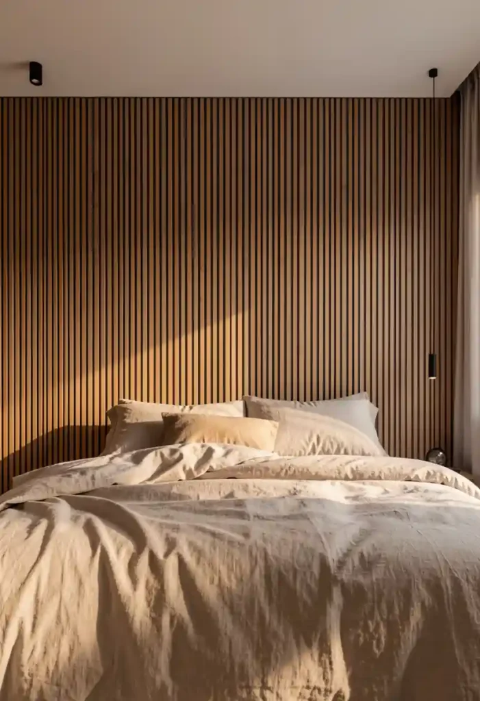 Vertical Slat Wall Design