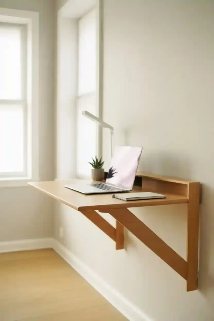 Wall-Mounted Foldable Desk