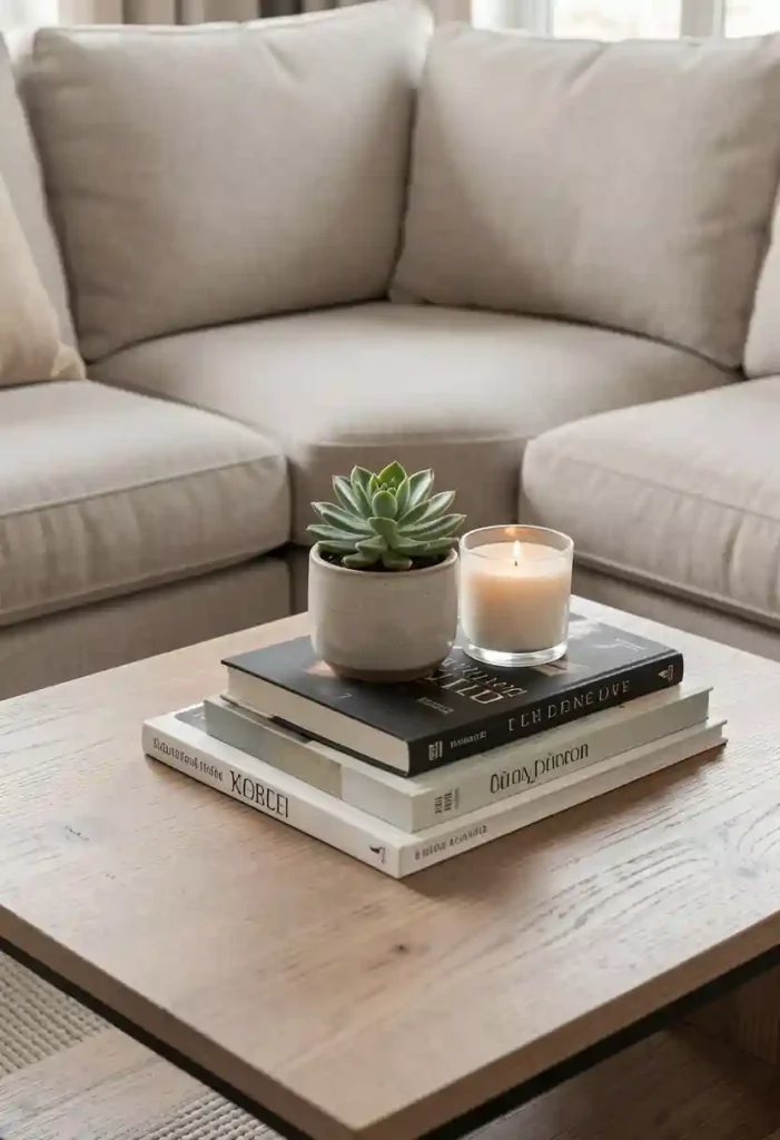 Add Plants to Coffee Table Decor