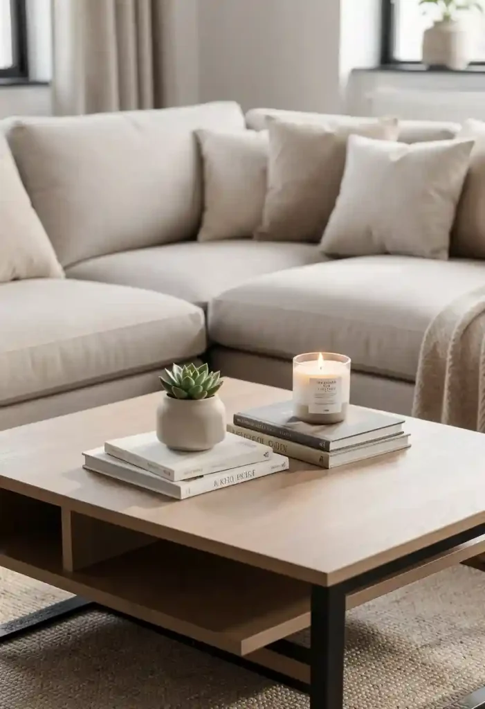 Add Plants to Coffee Table Decor