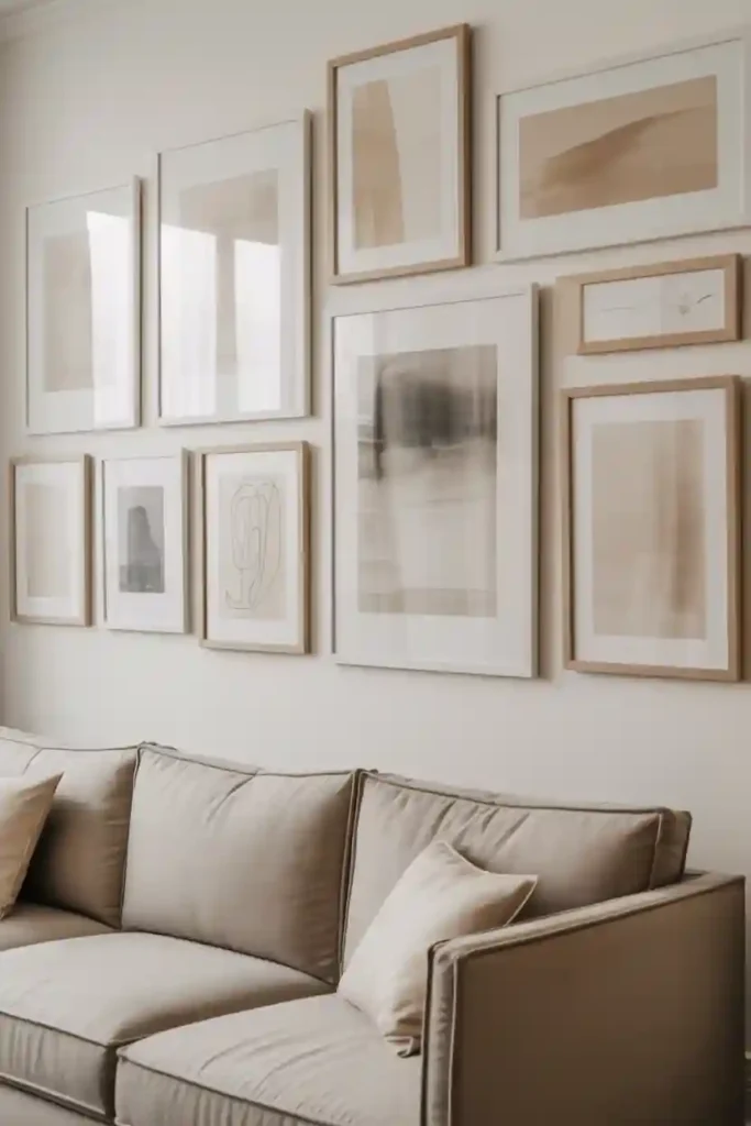  Neutral Gallery Wall