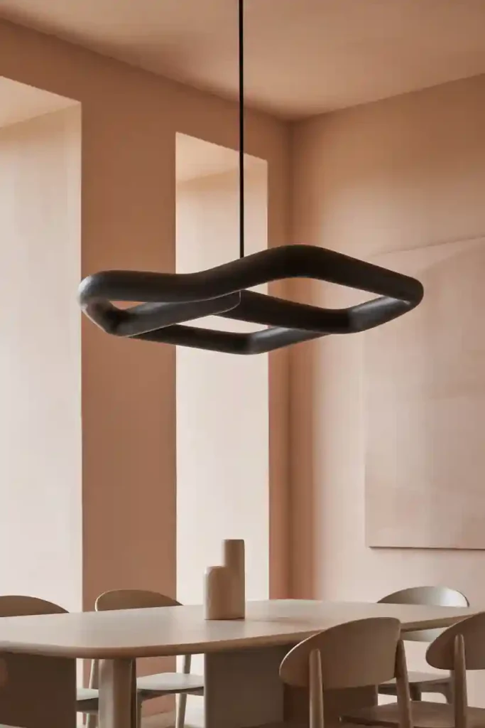 Statement Lighting in Neutral Finishes