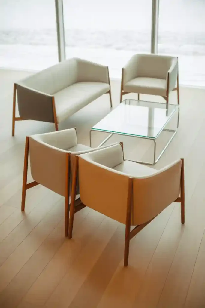 Use Furniture with Exposed Legs