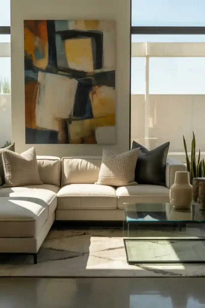 Add Oversized Wall Art