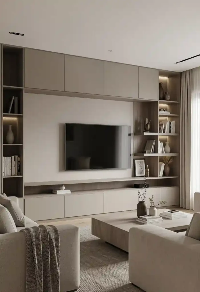 Built-In TV Wall Unit