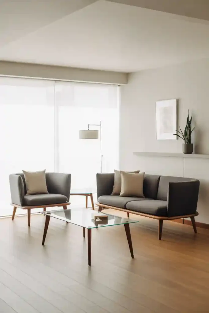 Choose Furniture with Exposed Legs