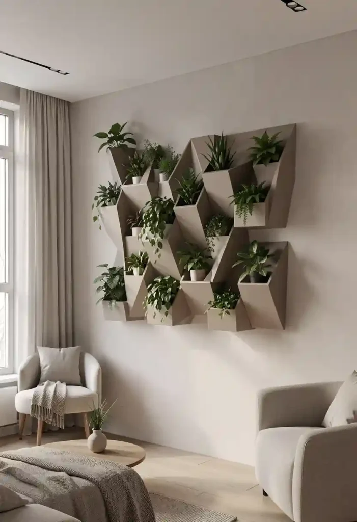 Decorate With Wall-Mounted Planters