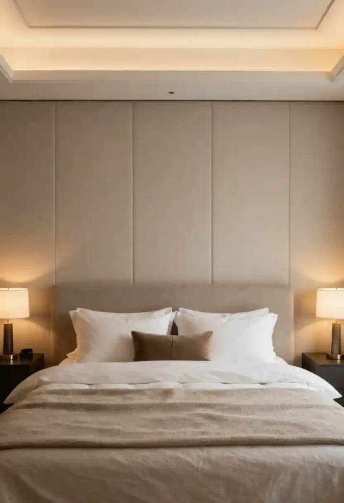 Upholstered Fabric Wall