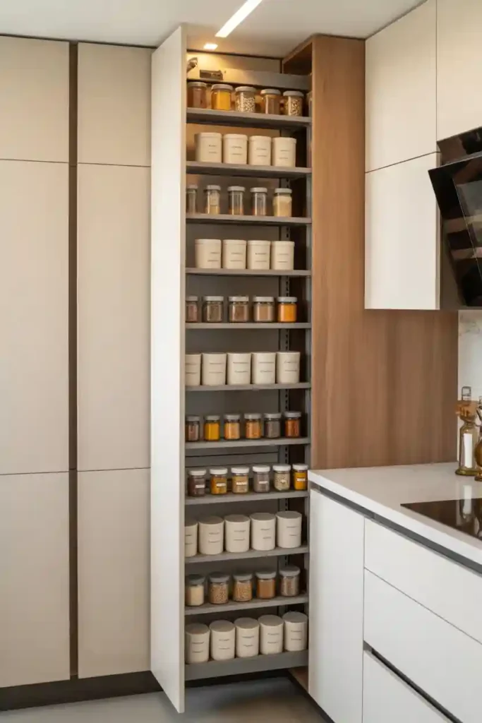 Vertical Pantry Pull-Out Units