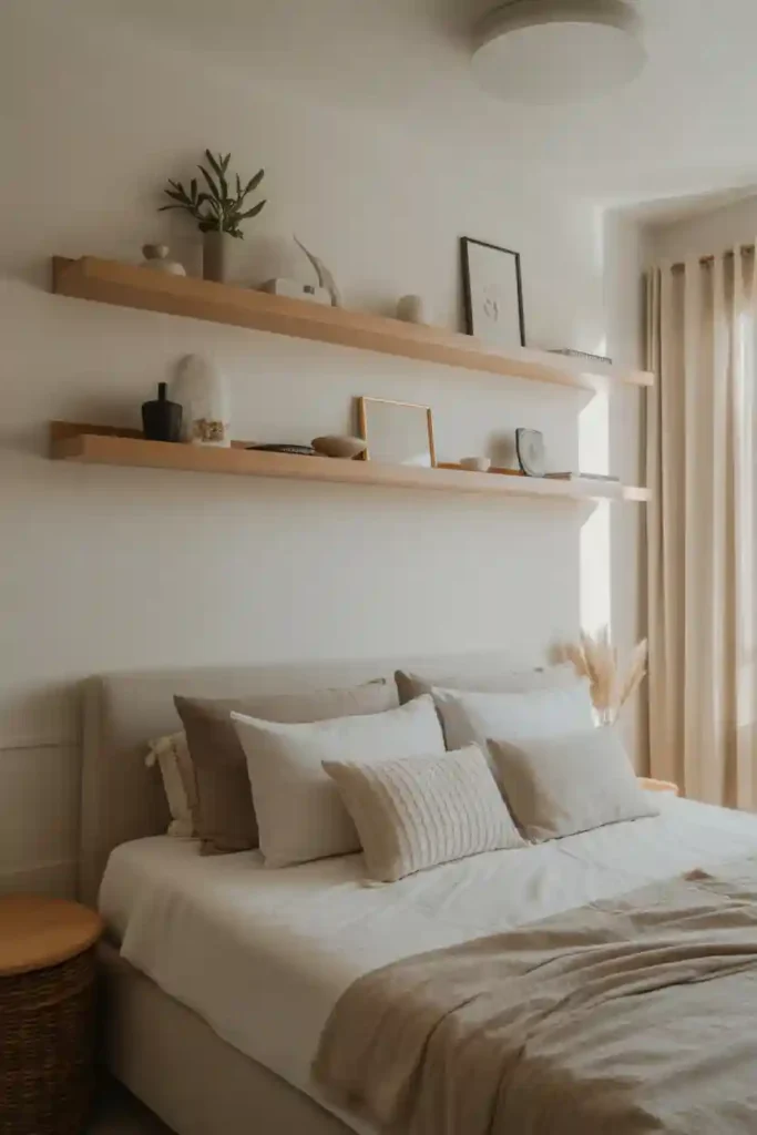 Add Minimal Wall Shelving