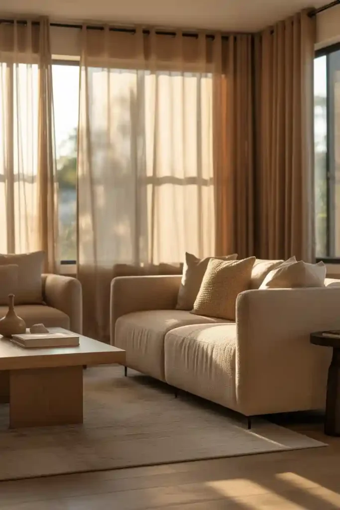 Layered Window Treatments