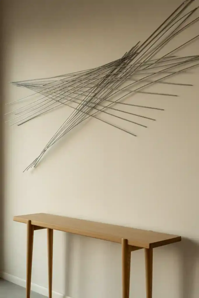  Linear Wall Sculpture Accent
