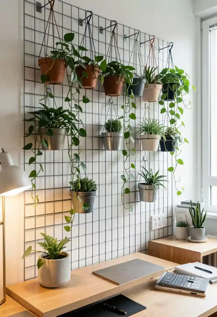 Use Plant Wall Grids