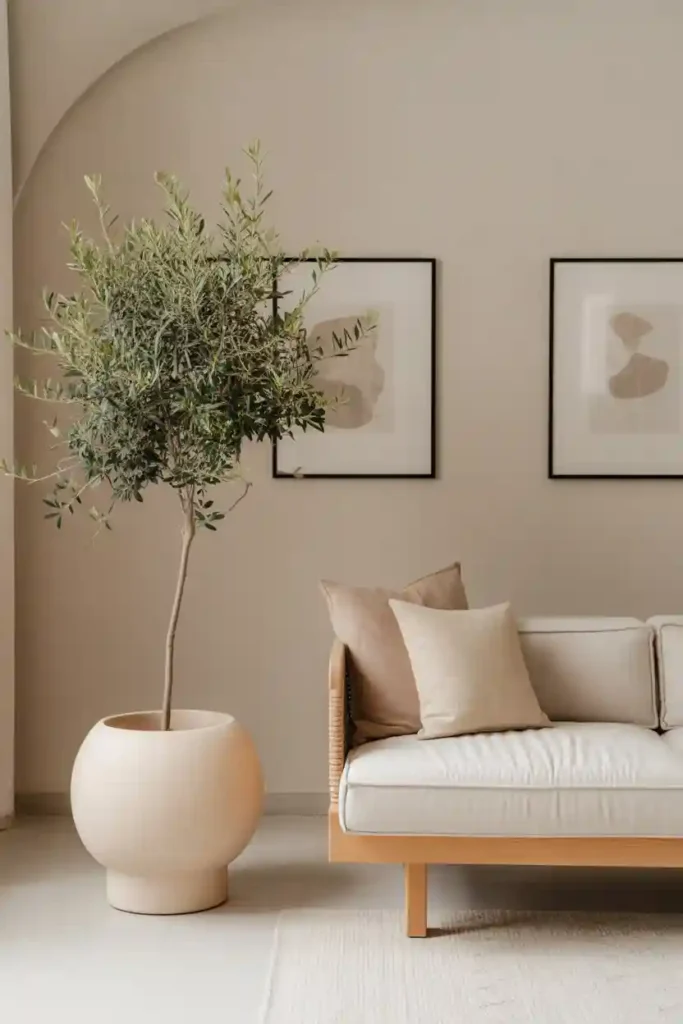 Bring in Gentle Greenery