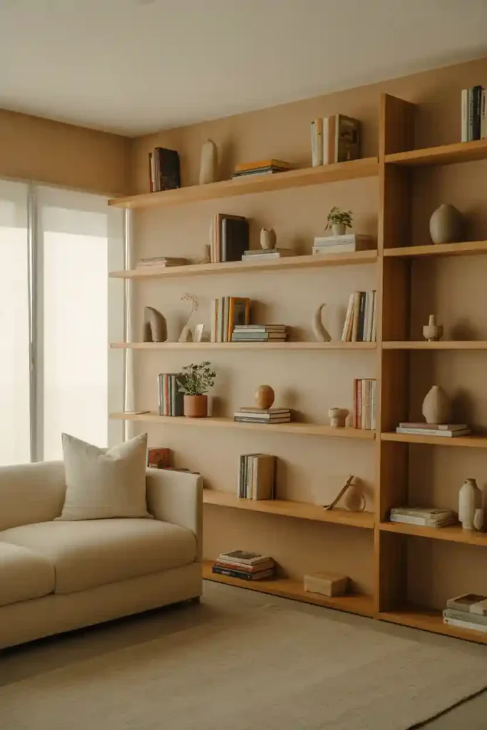 Built-In Storage for Clutter-Free Calm