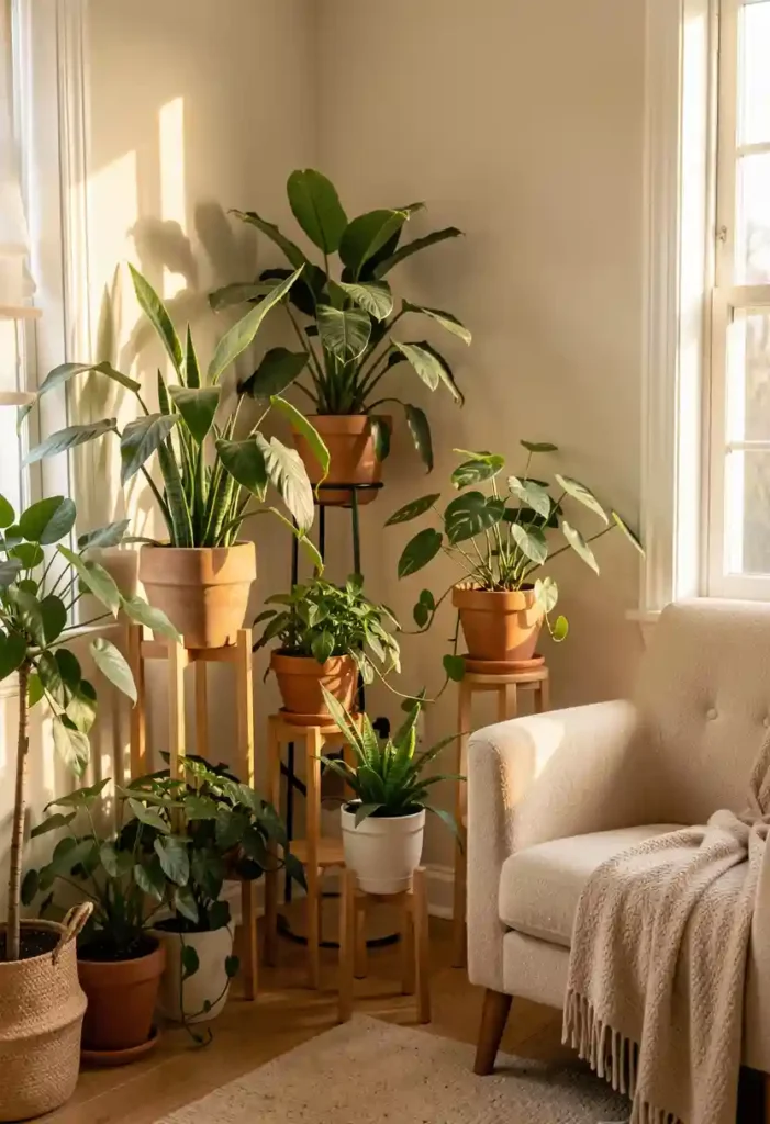 Create a Cozy Plant Corner