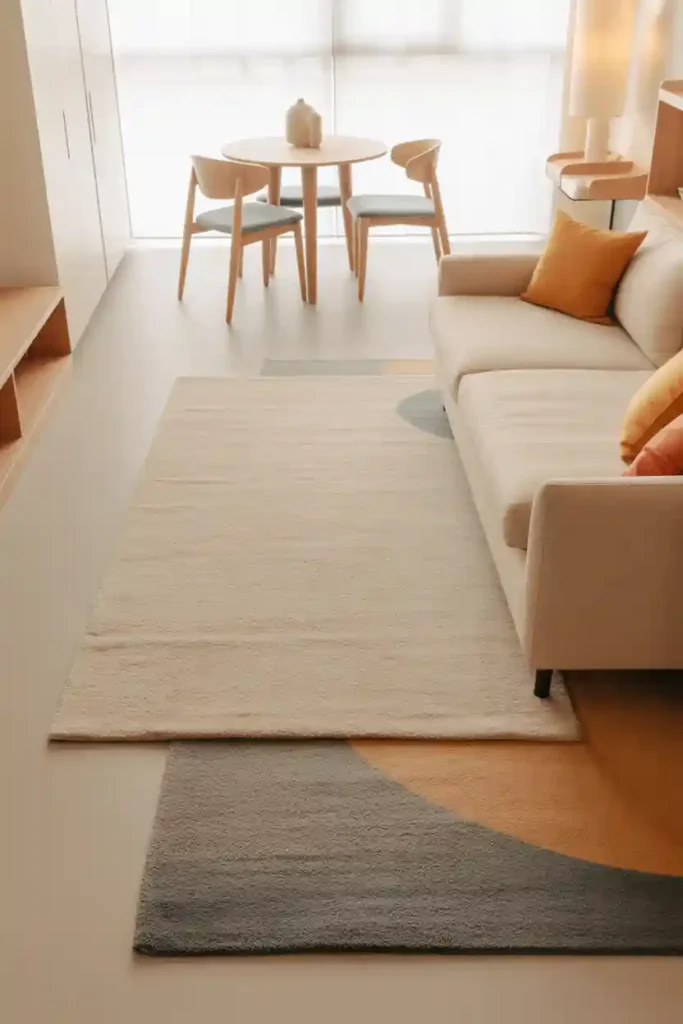 Define Areas with Rugs