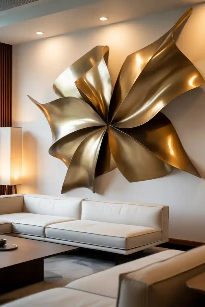 Large Metal Wall Sculpture