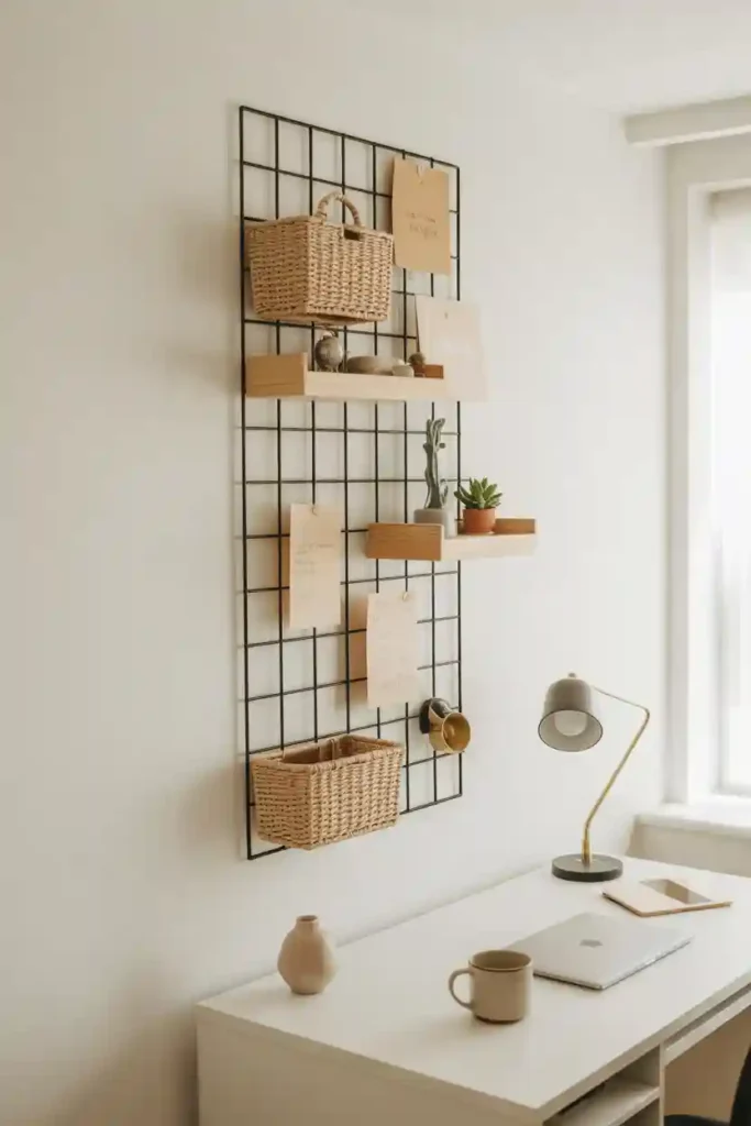  Wall Grid Organizer Systems