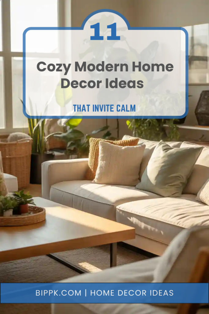 Cozy Modern Home Decor Ideas