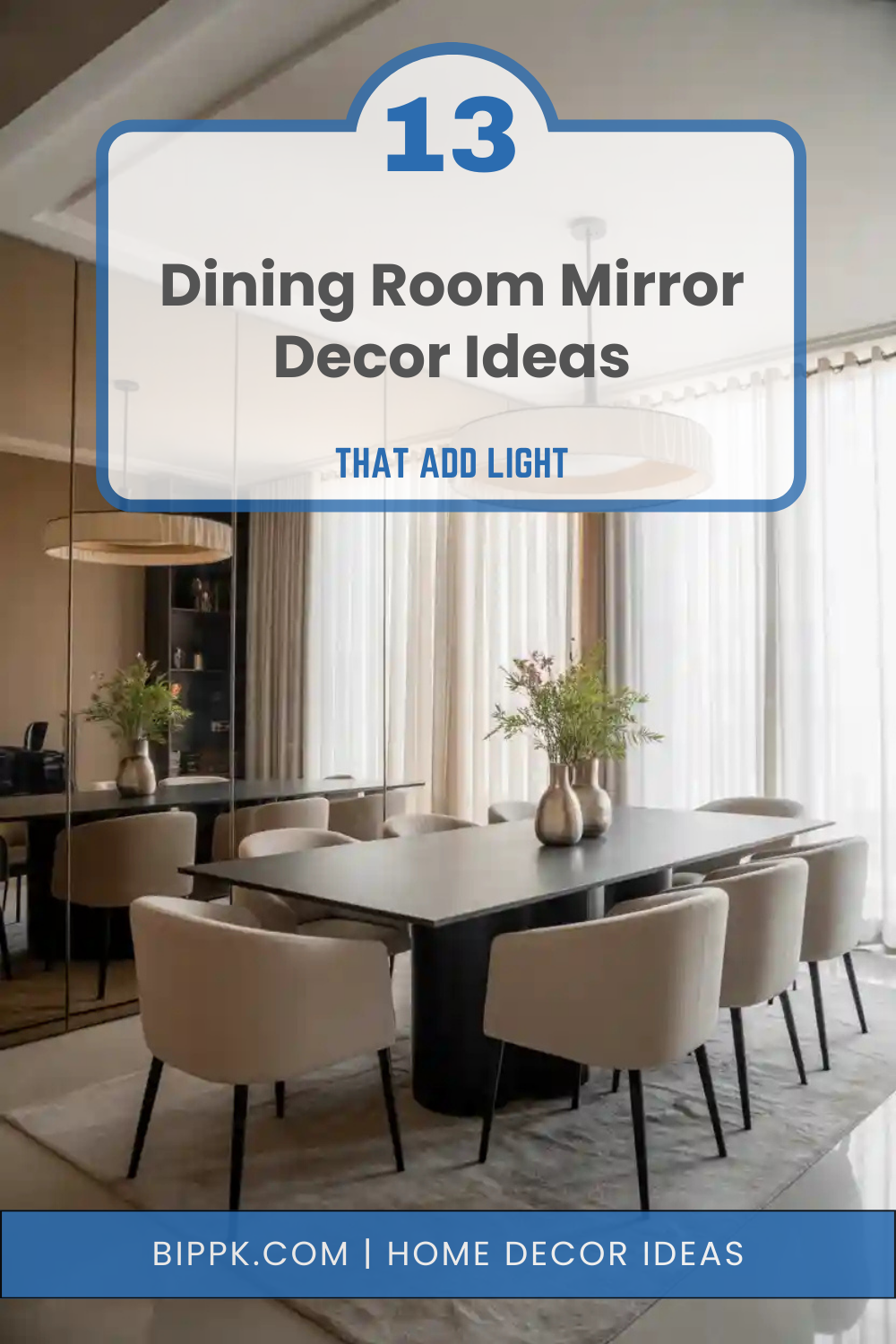 _Dining Room Mirror Decor Ideas